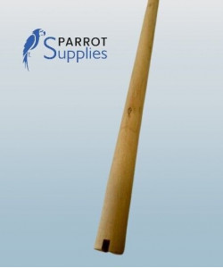 Z Replacement Parrot Cage Wooden Dowel Perch, L 86cm X 2.5cm